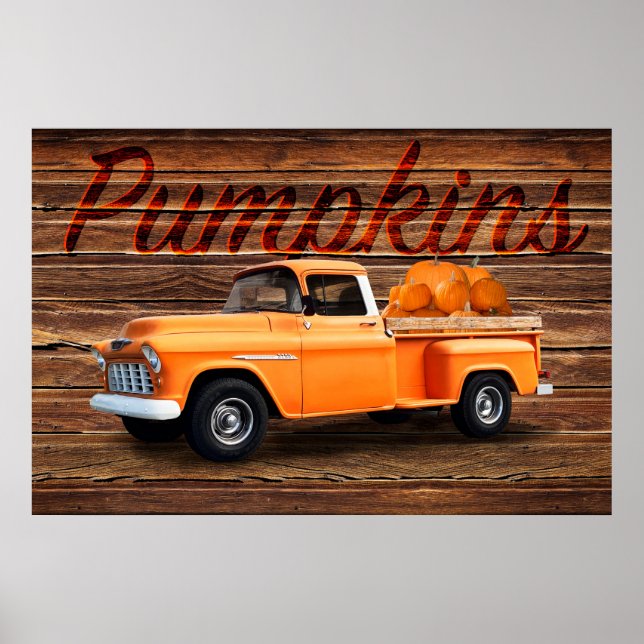 Pumpkins Truck, Poster (Front)
