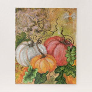 Pumpkins - Watercolor Jigsaw Puzzle
