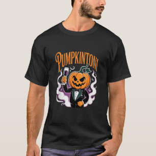 Pumpkintoni Classy Halloween Meme Pumpkin Gentlema T-Shirt