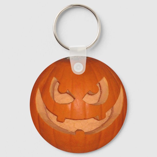 Pumpky The Jack-o'-lantern Keychain (Front)
