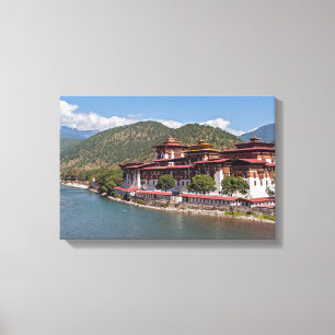 Punakha Dzong - Bhutan Canvas Print