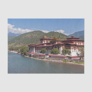 Punakha Dzong in Bhutan Tissue Paper
