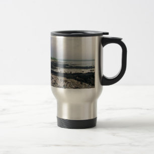 Punaluʻu Black Sand Beach Hawaii Big Island Travel Mug