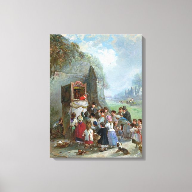 Punch and Judy Canvas Print (Front)