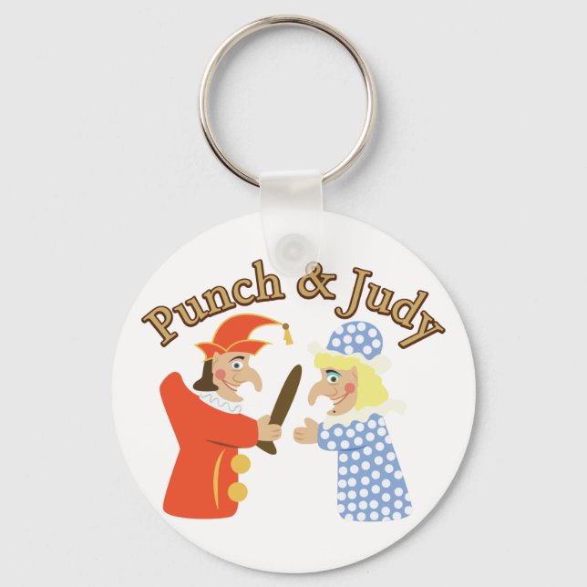 Punch and Judy Key Ring (Front)