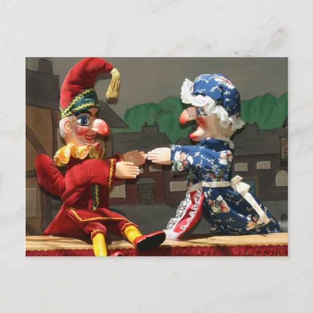 Punch and Judy Postcard (Front)