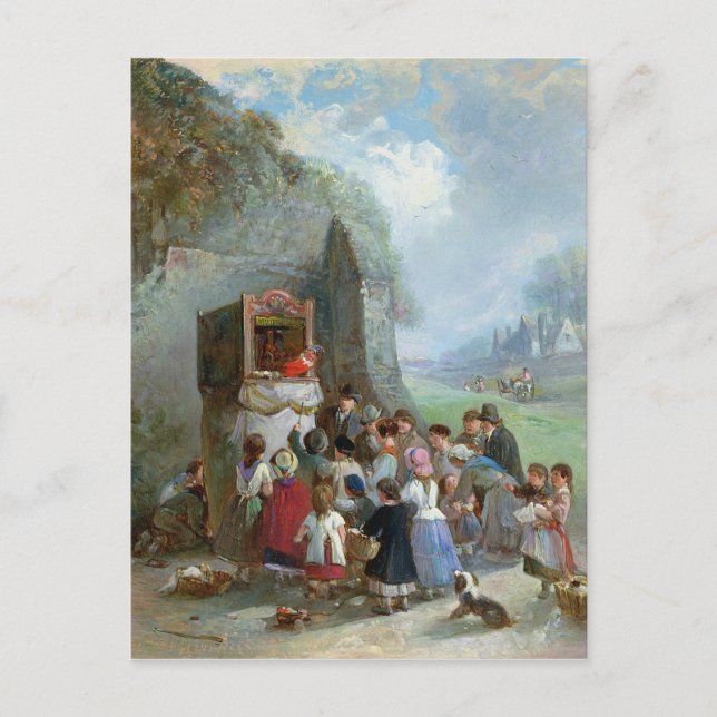 Punch and Judy Postcard (Front)