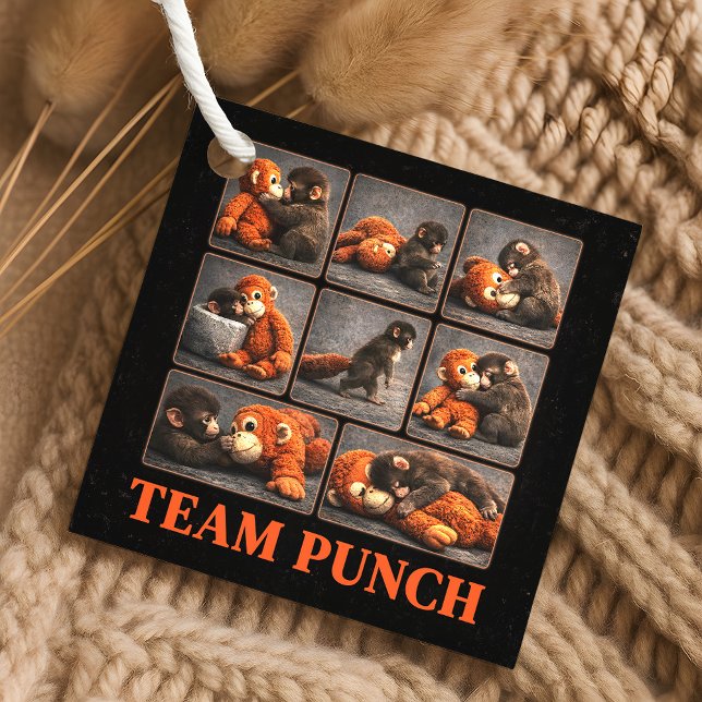 Punch Baby Monkey Favour Tags (Creator Uploaded)