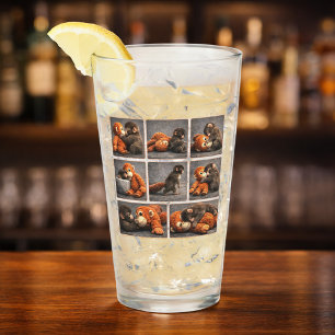 Punch Baby Monkey Glass