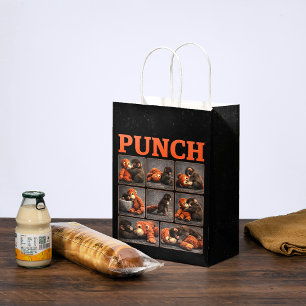 Punch Baby Monkey Medium Gift Bag