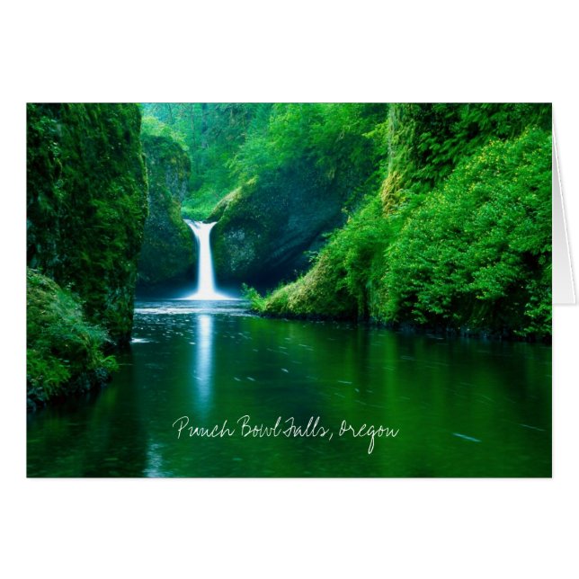 Punch Bowl Falls, Columbia River Gorge NRA, Oregon (Front Horizontal)