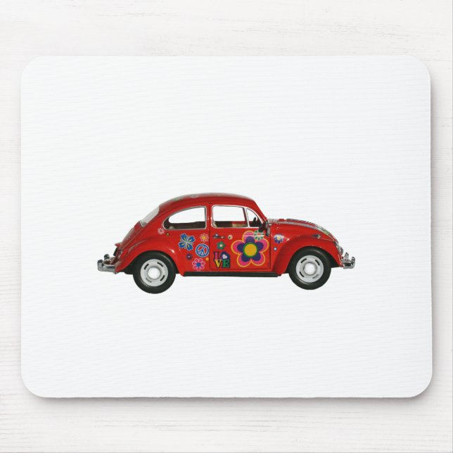 Punch Buggy Beetle Toy Car Mouse Mat (Front)