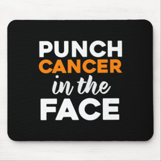 Punch Cancer In The Face Leukaemia Awareness  Mouse Mat