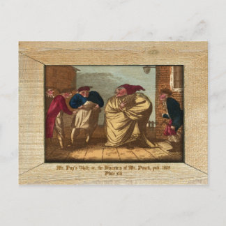Punch & Judy Picture Plate XIII Postcard