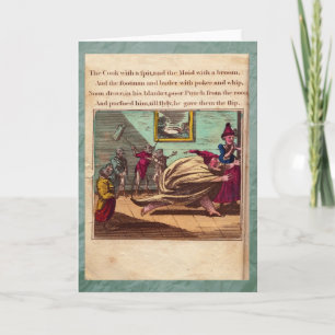 Punch & Judy Story Plate X Greeting Card