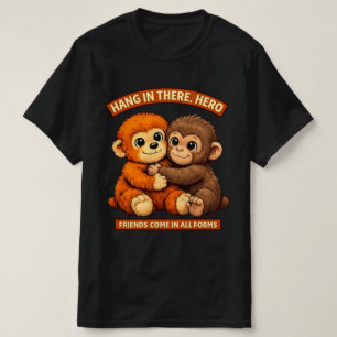 Punch-kun Monkey Design Classic -Friendship T-Shirt
