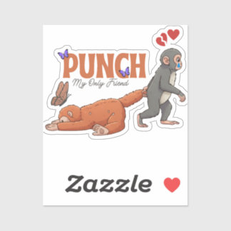 ‏Punch‑kun & Plush Monkey – Kawaii for Kids