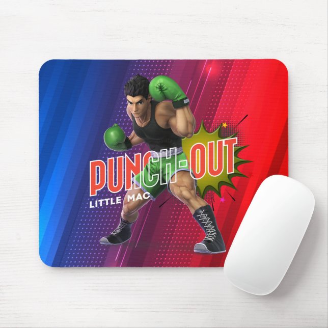 Punch Out (Boxing Sport) |  Mouse Mat (With Mouse)