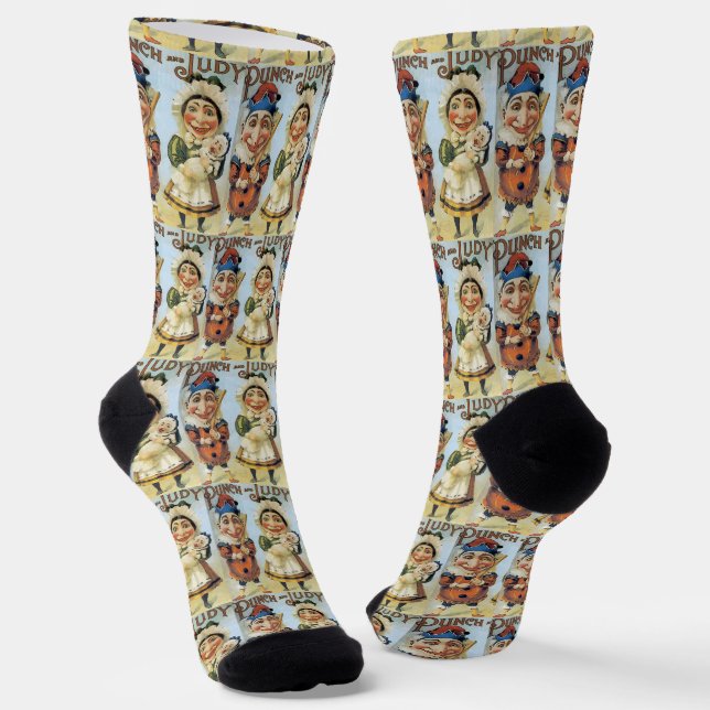 Punch the Clown Socks (Angled)