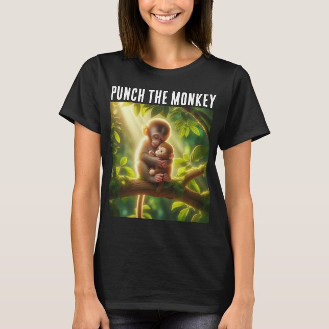 Punch the Monkey Solidarity T-Shirt (Front)