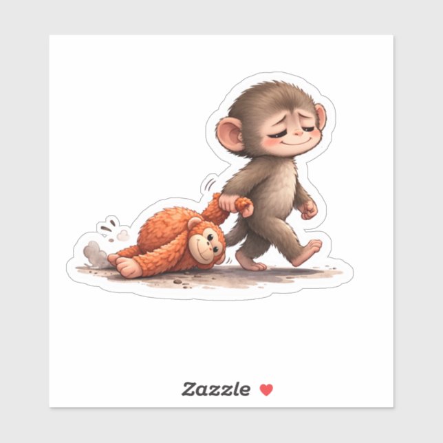 Punch the Rescued Monkey & His Best Friend Doll St (Sheet)