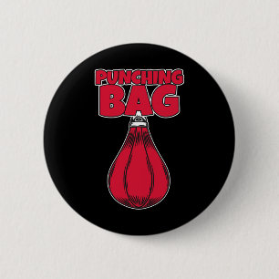 Punching Bag Boxing Punching Bag 6 Cm Round Badge
