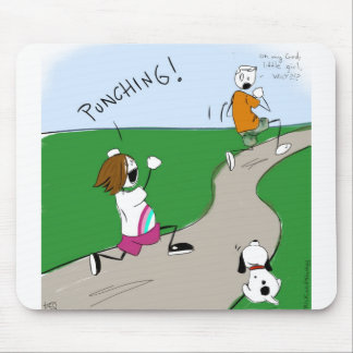 Punching! Mouse Mat