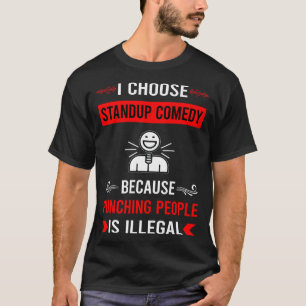 Punching Standup Comedy T-Shirt