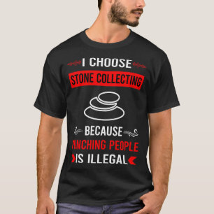 Punching Stone Collecting Stones T-Shirt
