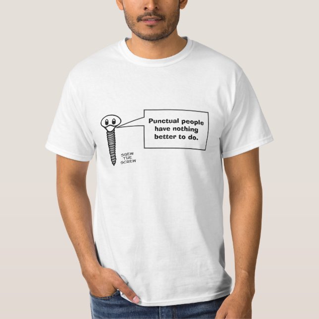 Punctual People T-Shirt (Front)