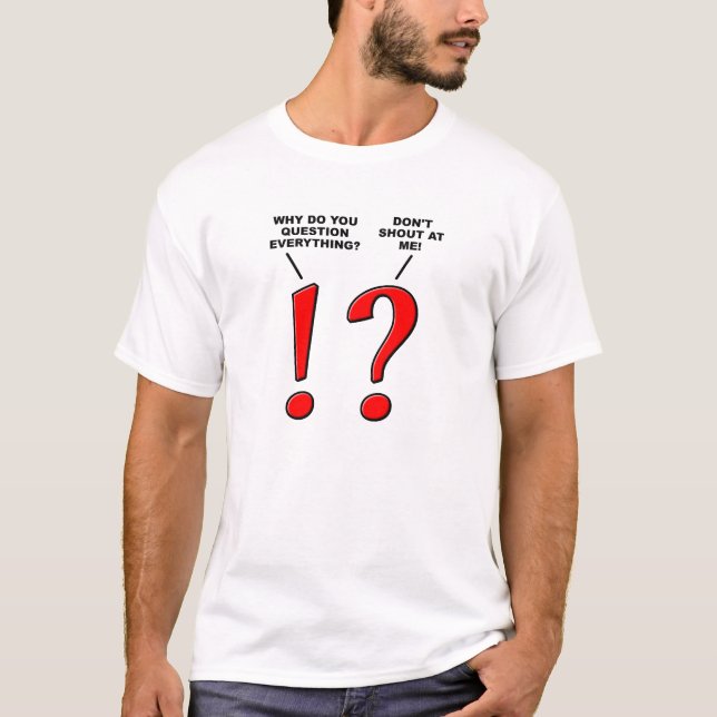 Punctuation Funny Tshirt (Front)