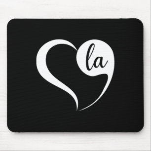 Punctuation Heart Comma La Harris Madam President Mouse Mat