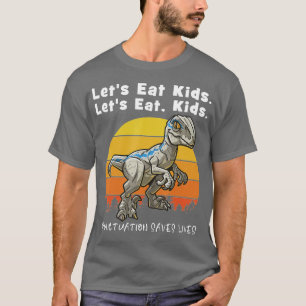 Punctuation Saves Lives Grammar Funny Lets Eat Kid T-Shirt