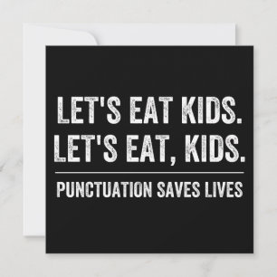 Punctuation Saves Lives Save The Date