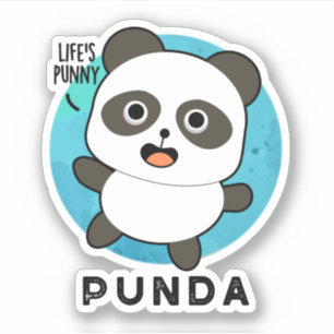Punda Funny Animal Panda Pun