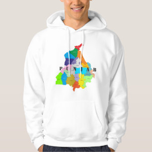 Punjab Map Hoodie