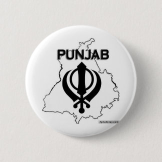 Punjab Series 6 Cm Round Badge