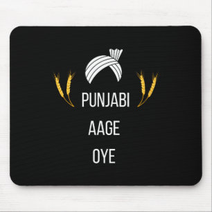 Punjabi Aa Gaye Oye Diljit Dosanjh Lohri Gift Holi Mouse Mat