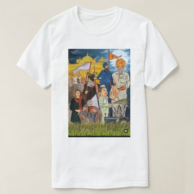 Punjabi culture t-shirt (Design Front)