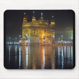 Punjabi Khanda Sikh Khalsa Design Merchandise Mouse Mat