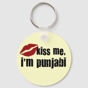 Punjabi Kiss Key Ring