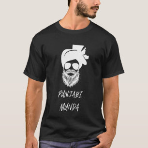 Punjabi Munda - Brown Swag Desi Punjabi Rakhi Gift T-Shirt