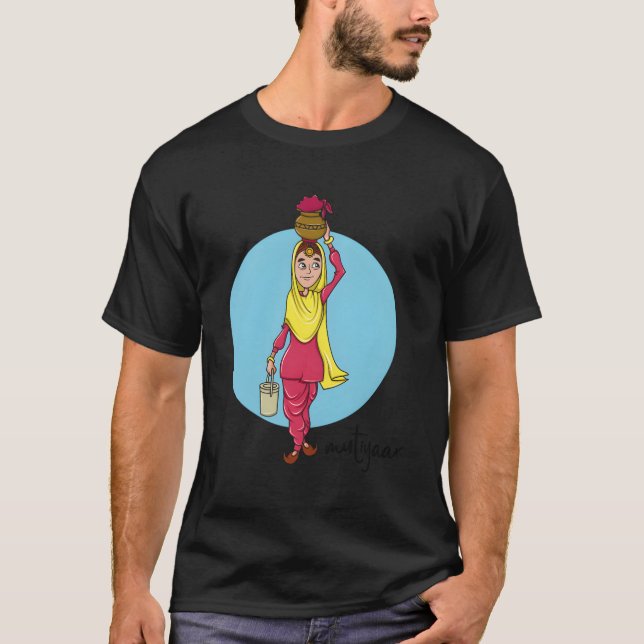 Punjabi Mutiyaar T-Shirt (Front)