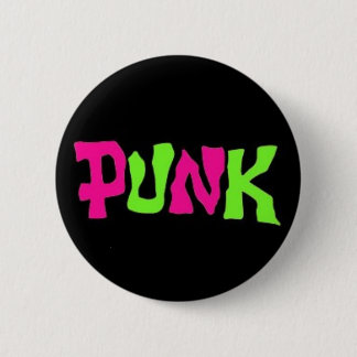 PUNK 6 CM ROUND BADGE