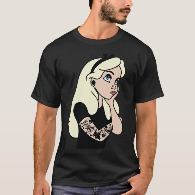 Punk Alice in Wonderland Essential T-Shirt (Front)