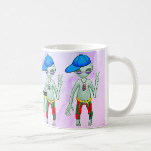 Punk Alien Coffee Mug