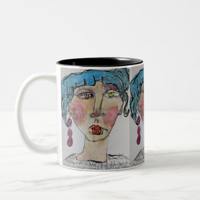 Punk Blue 11oz Mug (Left)