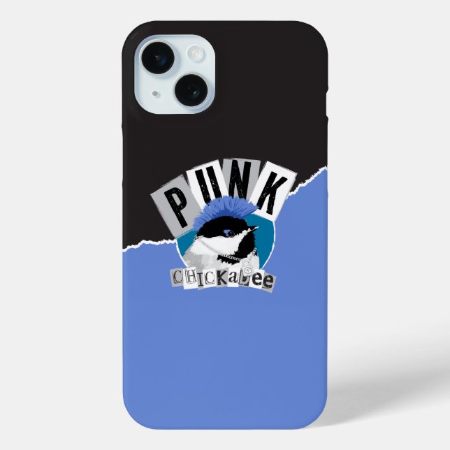 Punk Chickadee Case-Mate iPhone Case (Back)