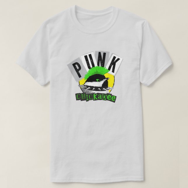 Punk Chickadee T-Shirt (Design Front)