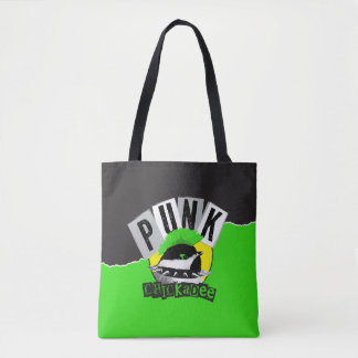 Punk Chickadee Tote Bag